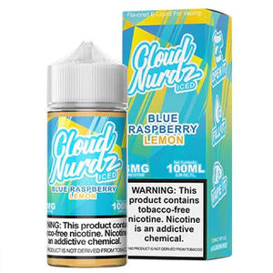 Blue Raspberry Lemon Iced Cloud Nurdz 100ML