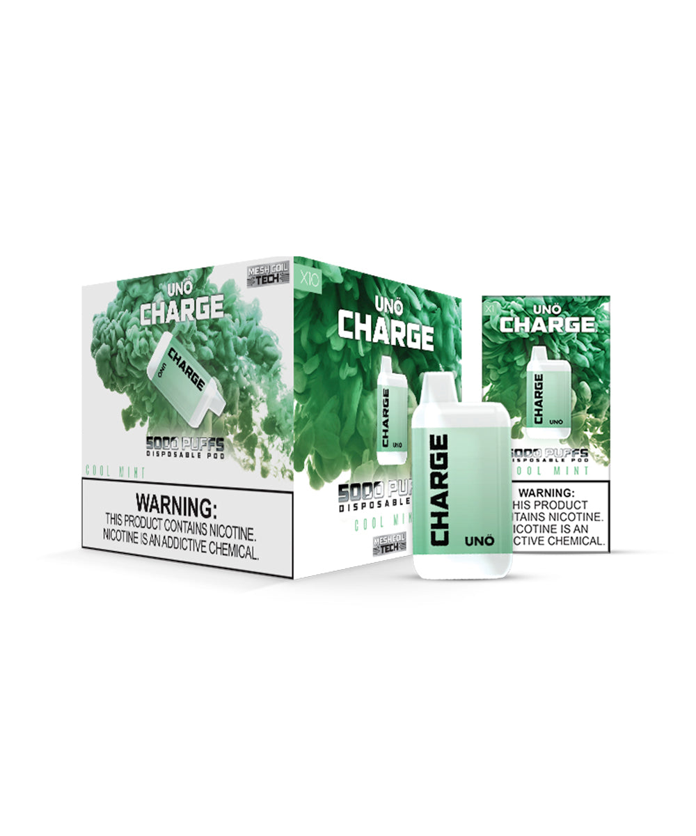 UNO Charge Disposable Cool Mint (5000Puffs)