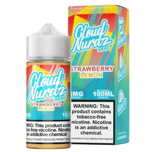 Strawberry Lemon Iced Cloud Nurdz 100ML