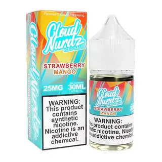 CLOUD NURDZ SALT STRAWBERRY MANGO ICED 25MG 30ML