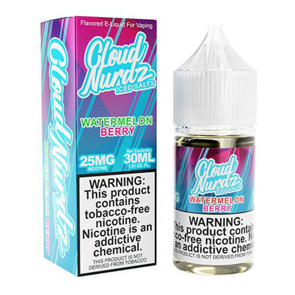 Cloud Nurdz Watermelon Berry Iced Salt 30ml