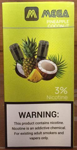 Mega X Prime - Pineapple Coconut Replacement Pods