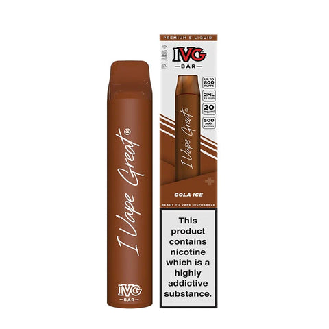 COLA ICE – IVG MAX BAR DISPOSABLE POD – 3000 PUFF