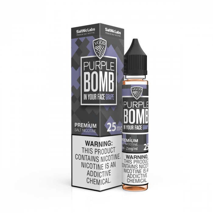 VGOD SALTNIC EJUICE -  Purple Bomb - 30ML - VapeNationpk
